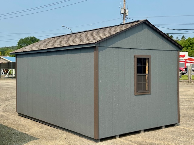 10 x 16 Peak Style Front Entry Shed