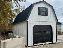 14 x 24 - 2 Story Gambrel Barn Garage W/Dormer