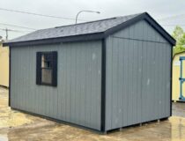 10 x 16 Peak Style Shed w/Rampage Door/Ramp system
