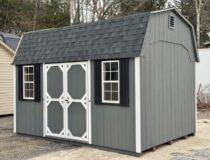 10 x 14 Dutch Barn Shed w/loft