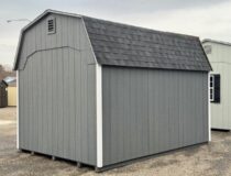 10 x 14 Dutch Barn Shed w/loft
