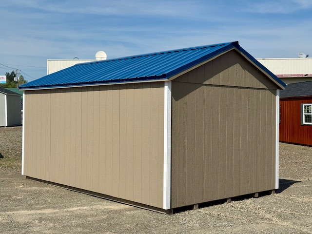 10 x 16 Peak Style Side Entry Shed