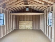 12 x 16 Front Entry Peak Shed w/ Loft