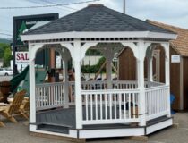 12 x 12 Vinyl Octagon Gazebo