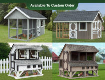 Chicken Coop Models From Pine Creek Structures Photo Collage