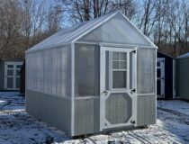 8x12 Greenhouse in CT by Pine Creek Structures of Berlin