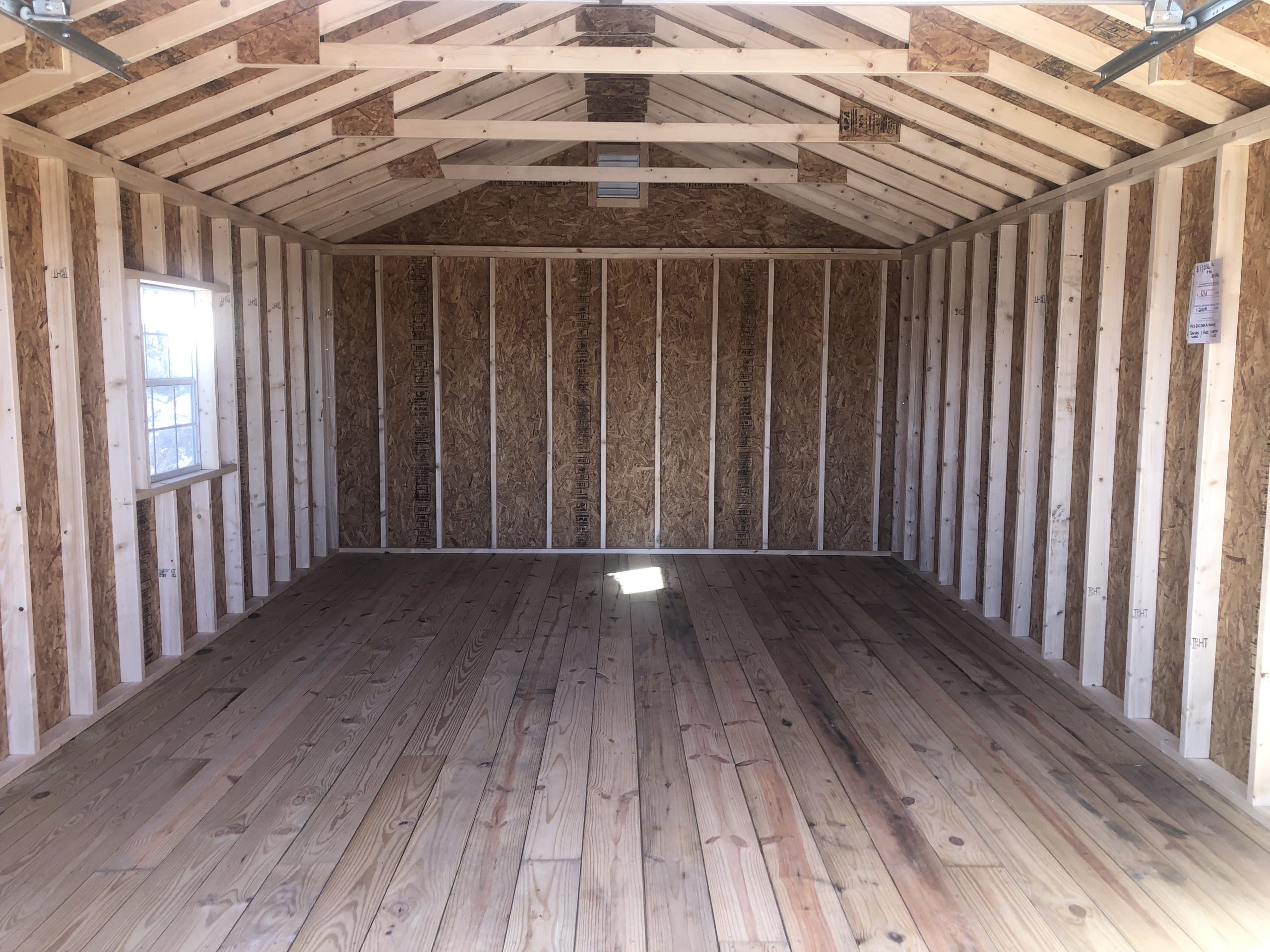 2x8 treated tongue & groove flooring