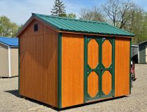 8 x 10 Peak Style Shed Side Entry