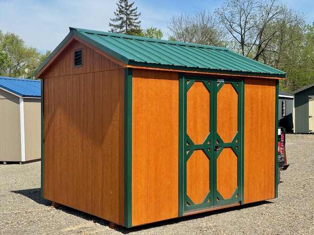 8 x 10 Peak Style Shed Side Entry