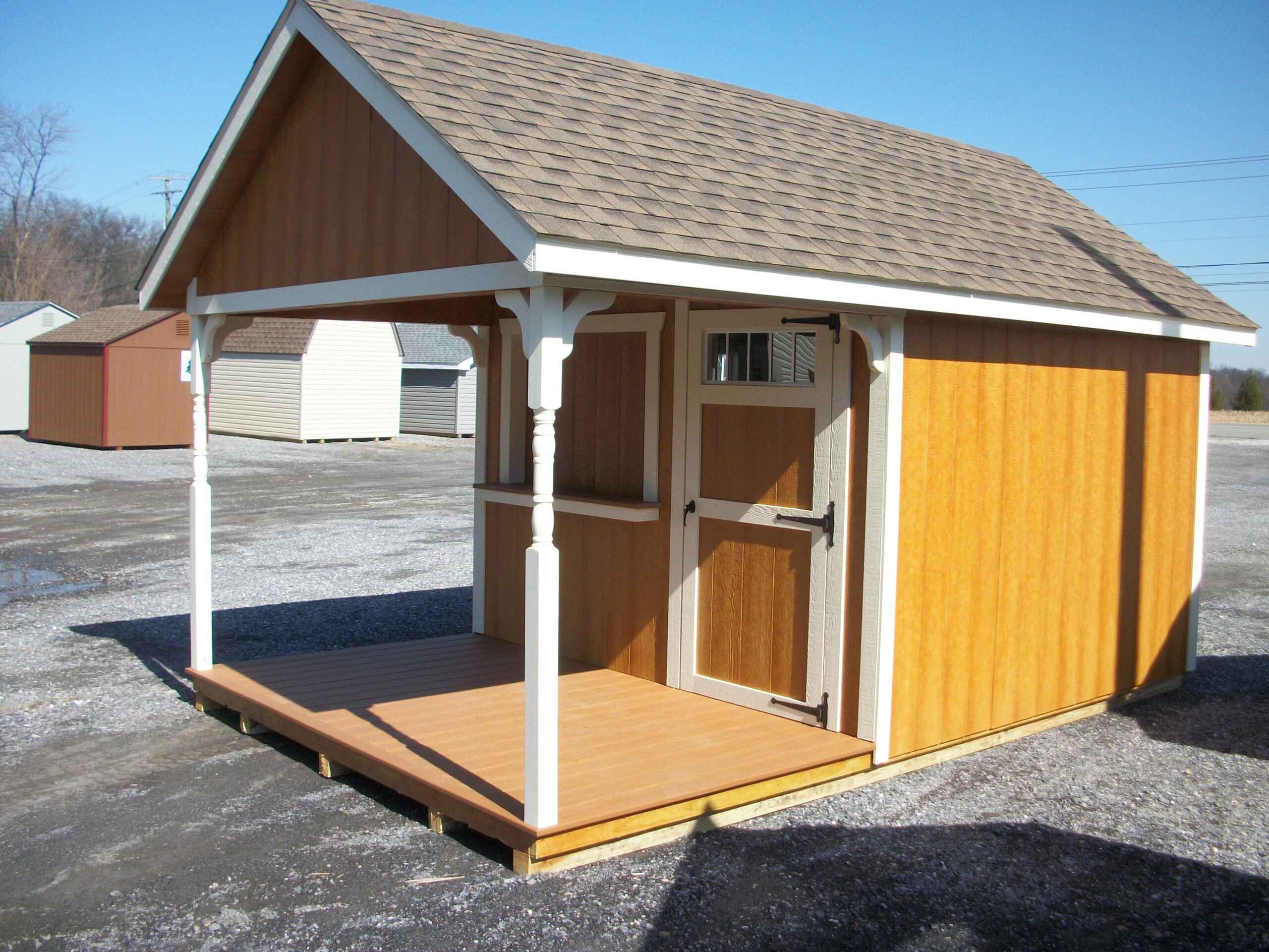 10x16 Cape cod storage shed