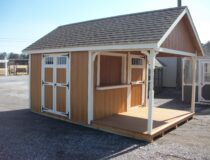 10x16 Cape cod storage shed