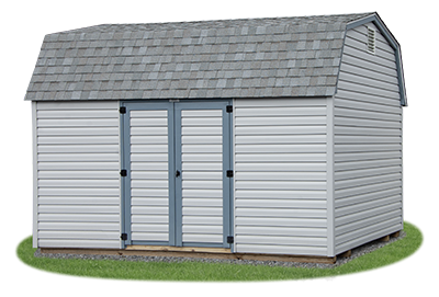 10x14 Madison Mini Barn with vinyl from Pine Creek Structures