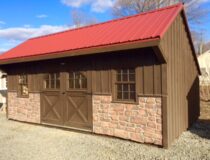 12 X 20 Providence Carriage House - Board 'n' Batten