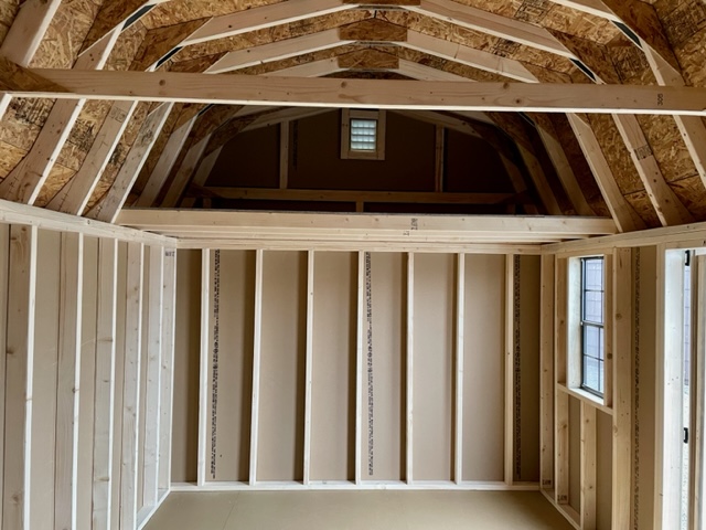 10 x 16 Dutch Southern Belle - inside loft