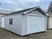 14 x 28 Vinyl Peak Style Garage