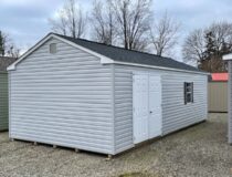 14 x 28 Vinyl Peak Style Garage