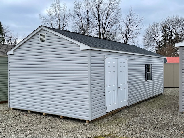 14 x 28 Vinyl Peak Style Garage