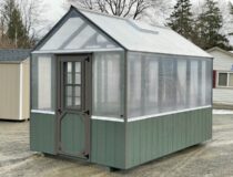 8 x 12 Greenhouse w/ high tunnel vent