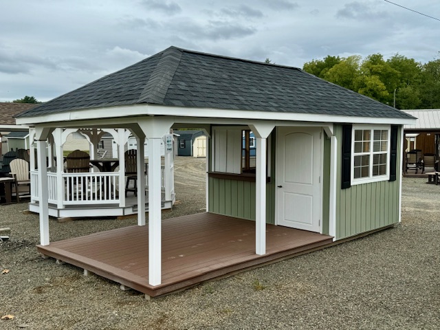 10 x 20 Cabana with Hip Roof