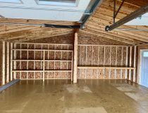 24 x 24 Modular Garage - workbench/shelves