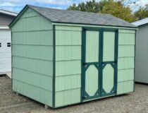 8 x 10 Economy Cut Lap Peak Shed