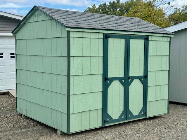 8 x 10 Economy Cut Lap Peak Shed