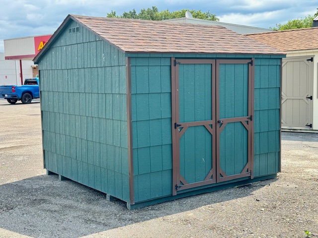 10 x 10 Economy Cut Lap Peak Shed