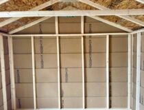 10 x 10 Economy Cut Lap Peak Shed