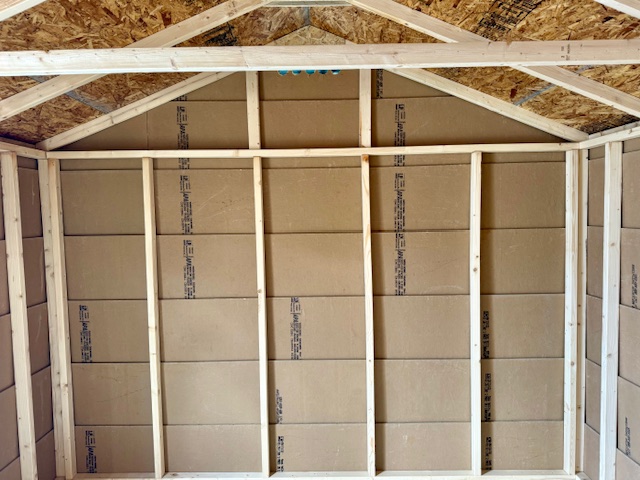10 x 10 Economy Cut Lap Peak Shed