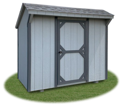 4x8 Mini Cottage Storage Shed