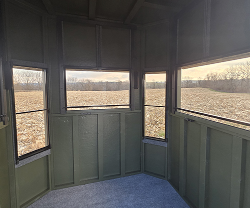 6x6 Octagon Boonetown X Comfort Interior