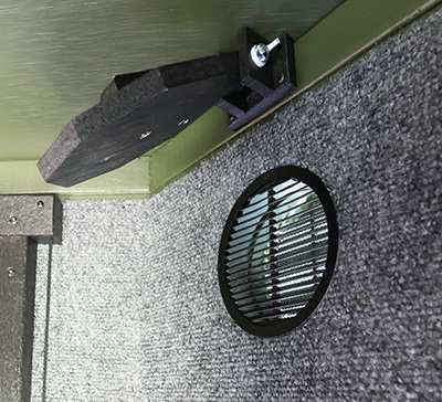 Boonetown Hunting Blind Interior Vent Open