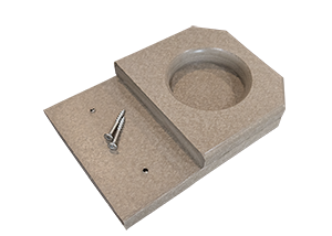 Pine Creek Structures Outdoor Patio Furniture - Poly Cupholder