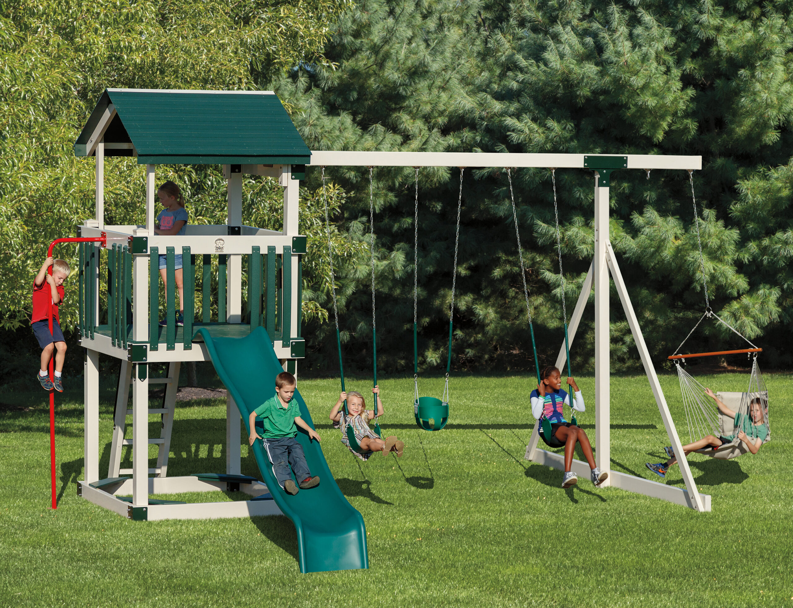 busy base camp b55-7 children play set