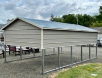 12 x 21 A Frame Style Carport Display