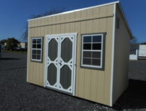 8x12 Custom Lean-To Storage Shed
