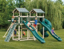 Fantasy Fortress Swing Set Package - F14-4
