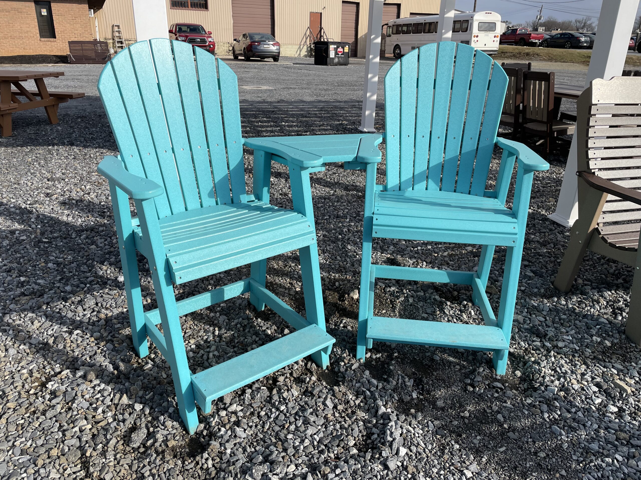 Outdoor furniture and decor from Pine Creek Structures in Harrisburg