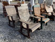Outdoor furniture and decor from Pine Creek Structures in Harrisburg