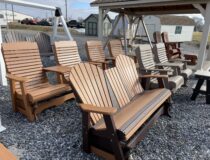Outdoor furniture and decor from Pine Creek Structures in Harrisburg