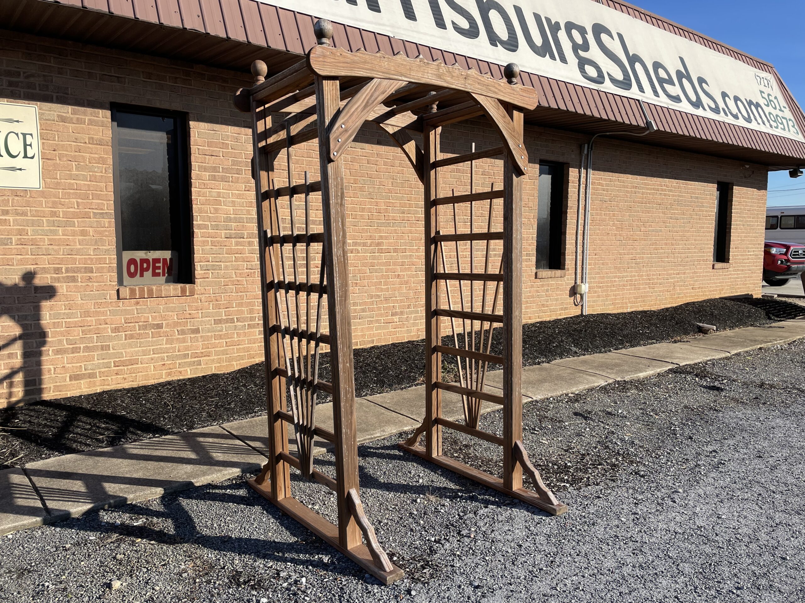 Outdoor furniture and decor from Pine Creek Structures in Harrisburg
