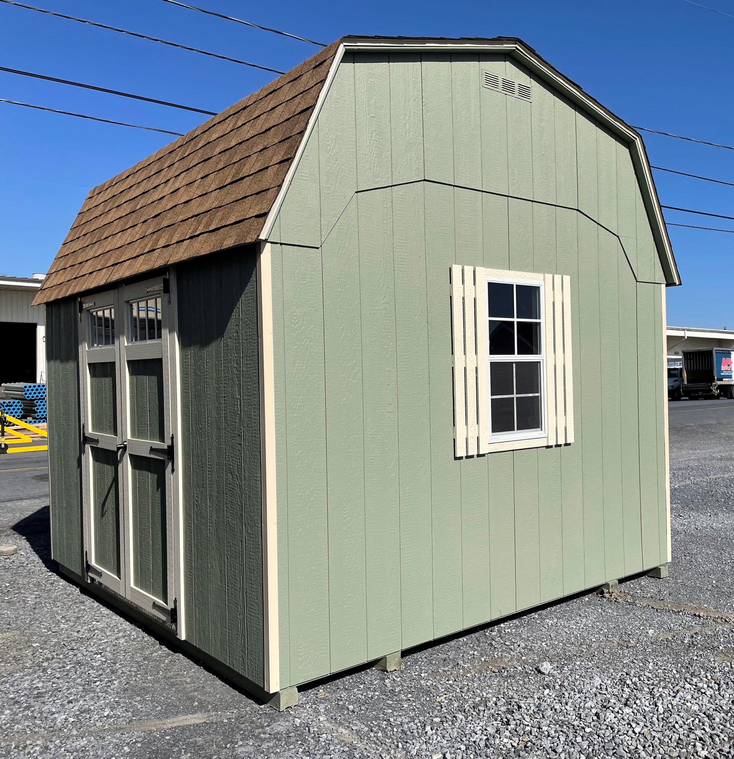 10x12 Madison Dutch Barn from Pine Creek Structures in Harrisburg