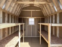 8x12 Highwall Dutch Barn from Pine Creek Structures in Harrisburg