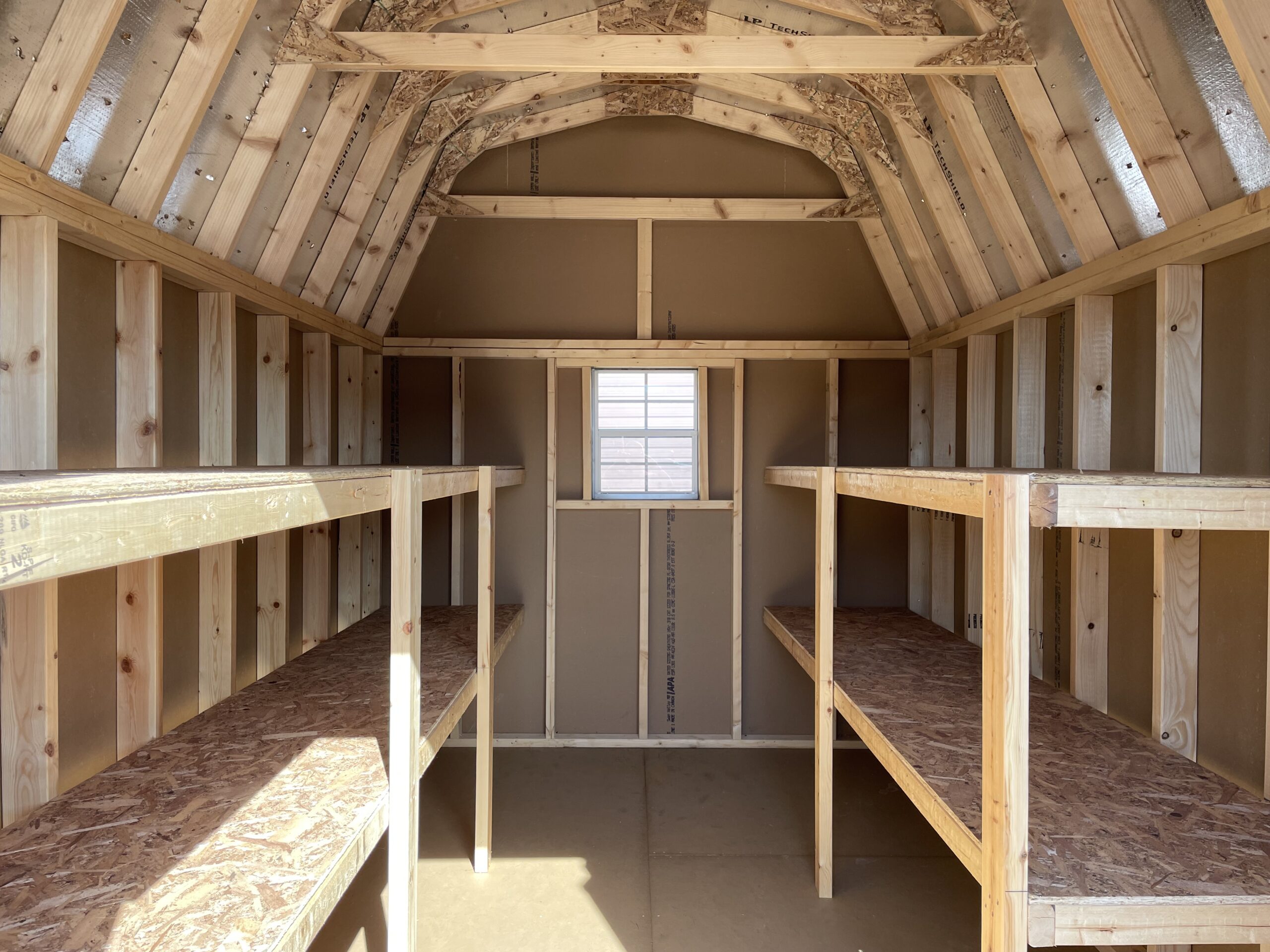 8x12 Highwall Dutch Barn from Pine Creek Structures in Harrisburg