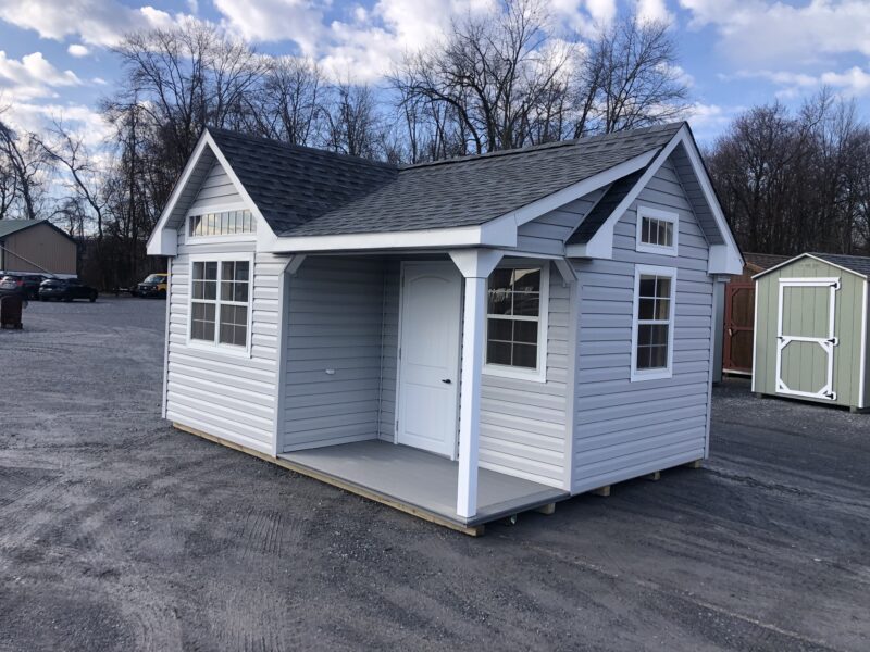 12x16 Victorian rancher storage shed