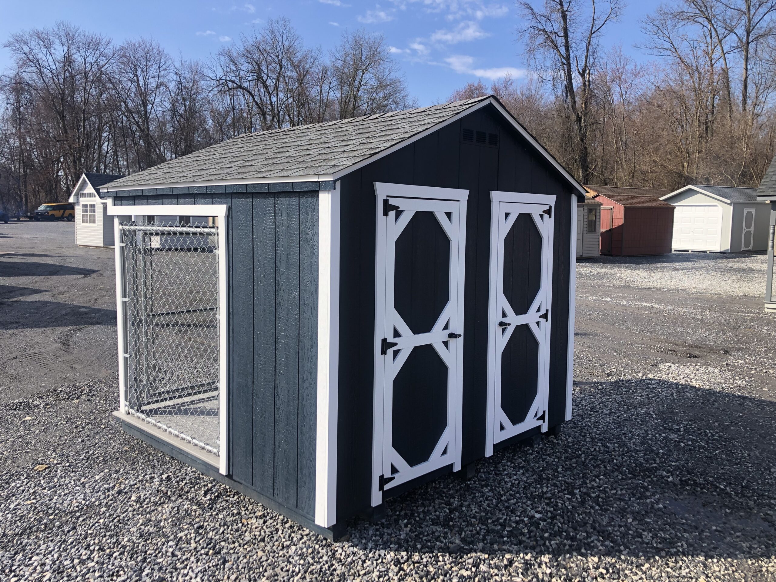 8x8 dog kennel
