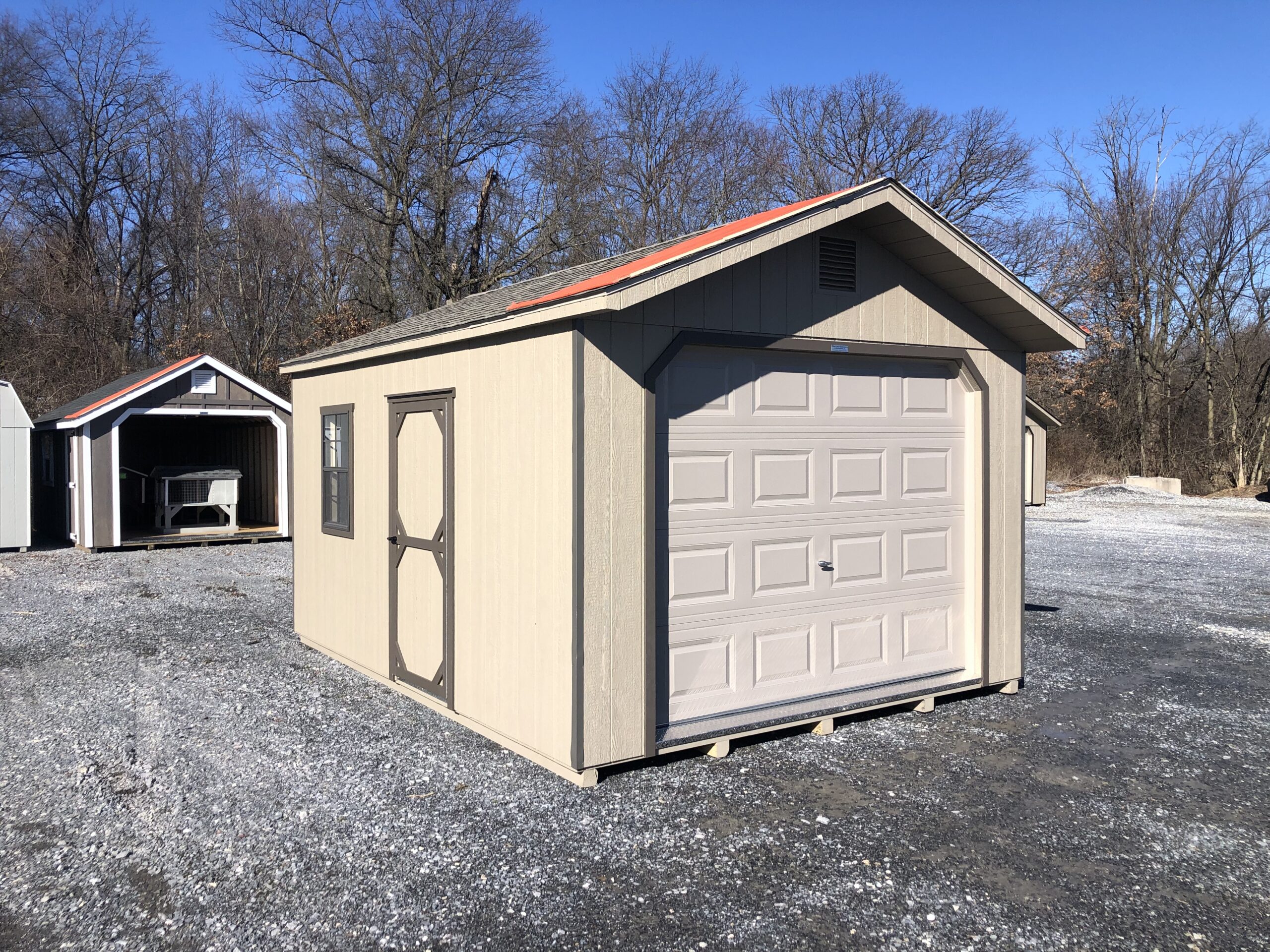 12x16 1 car garage