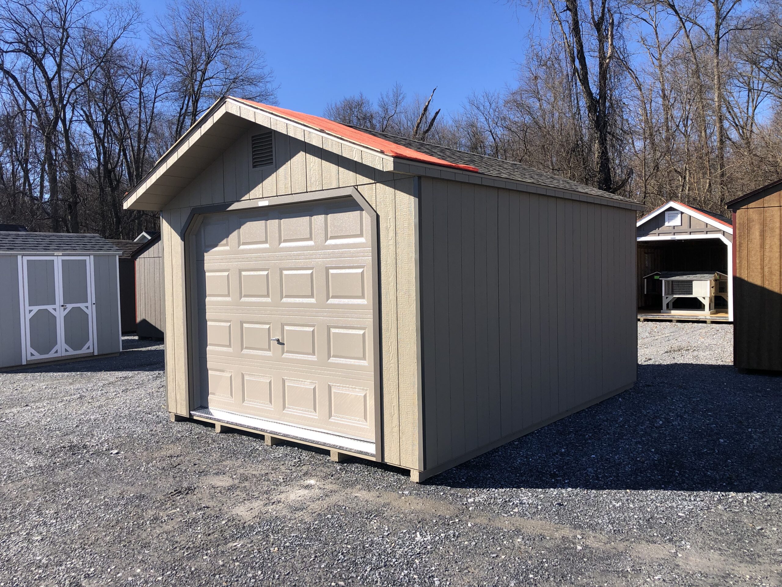 12x16 1 car garage