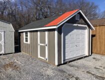 12x20 wooden 1 car garage