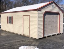14x24 vinyl 1 car garage
